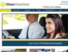 Tablet Screenshot of citizensdrivingschool.com